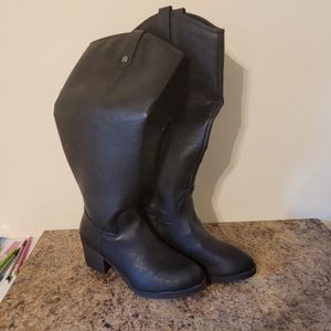 Women's Knee Boots NEW Black Size 8.5